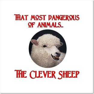 The Clever Sheep Posters and Art